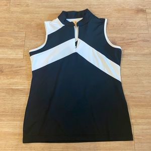 Women’s golf mock neck tank